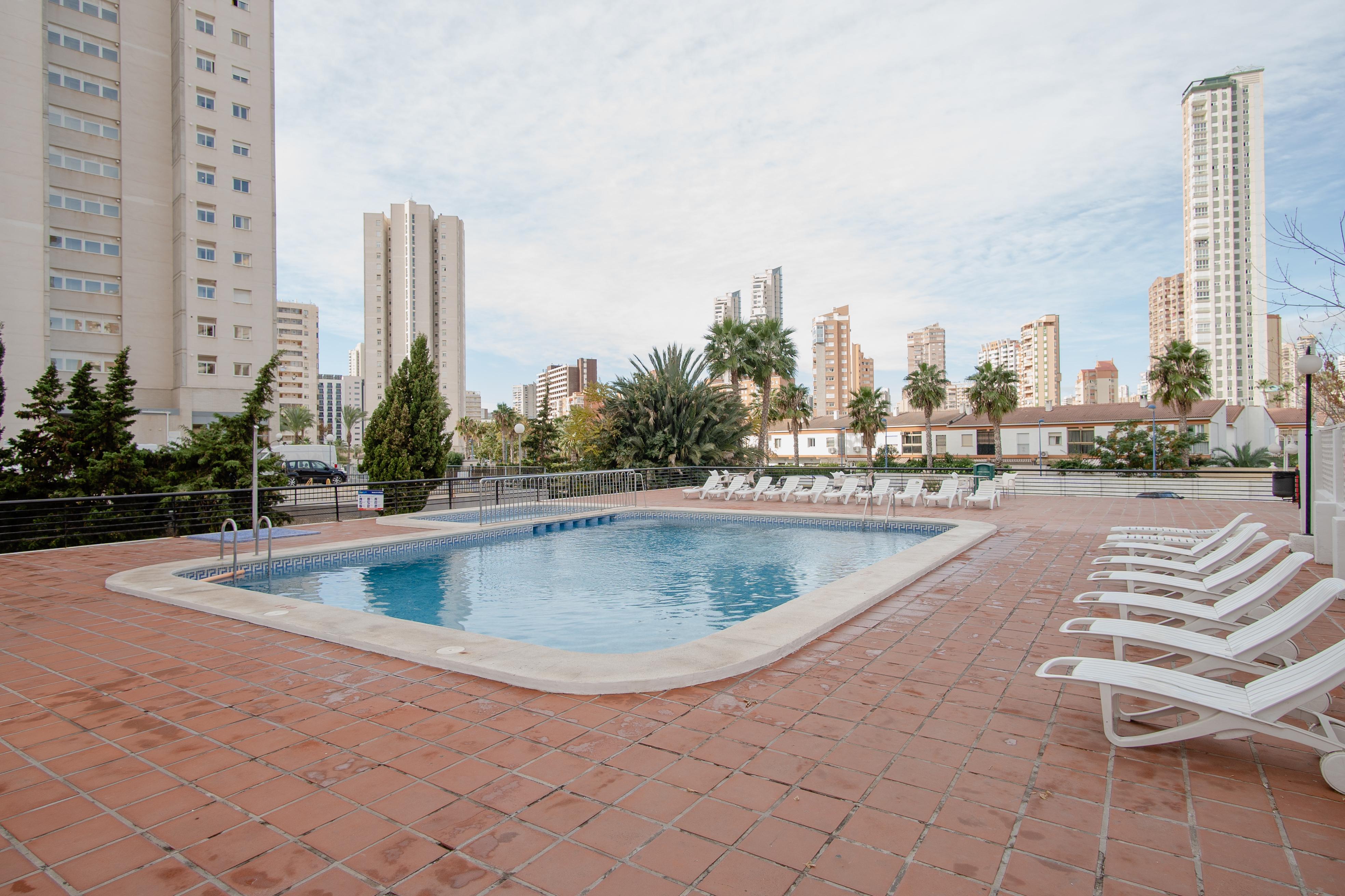 Luxmar Apartaments Benidorm Bagian luar foto